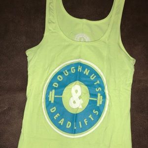 Doughnuts and Deadlifts tank